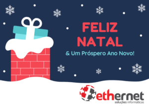 Red and Blue Chimney Christmas Art Card (2)